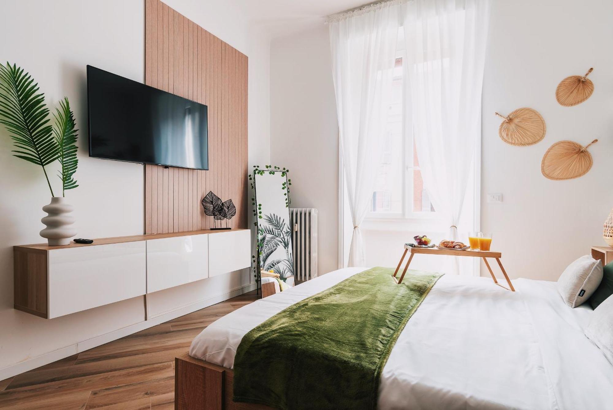 Апартаменты New Jungle & Charming Flat - Zona De Angeli Милан Экстерьер фото